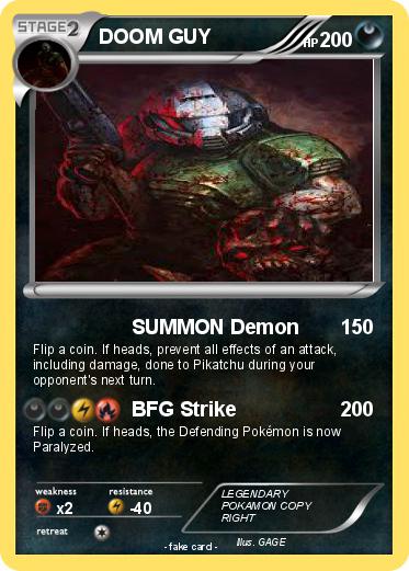 Pokemon DOOM GUY