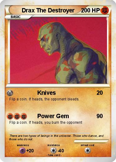 Pokemon Drax The Destroyer