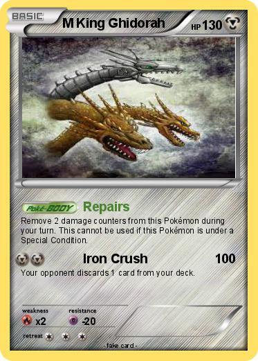 Pokemon M King Ghidorah