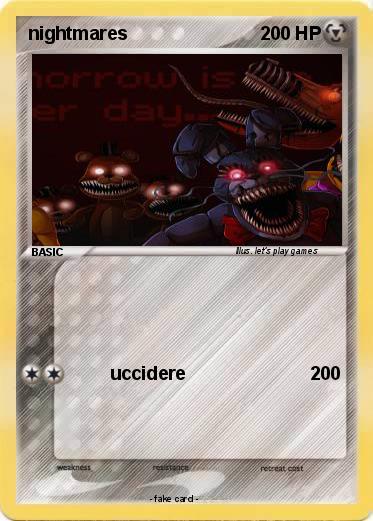 Pokemon nightmares