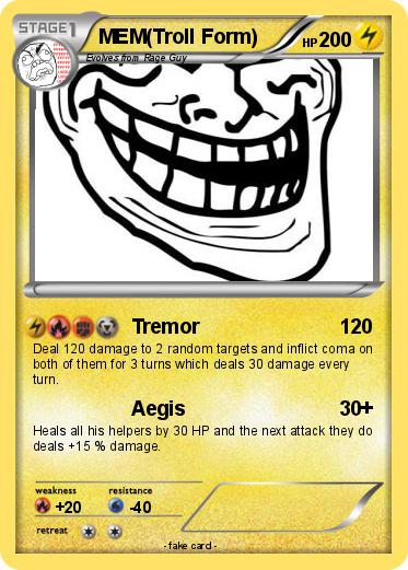 Pokemon MEM(Troll Form)