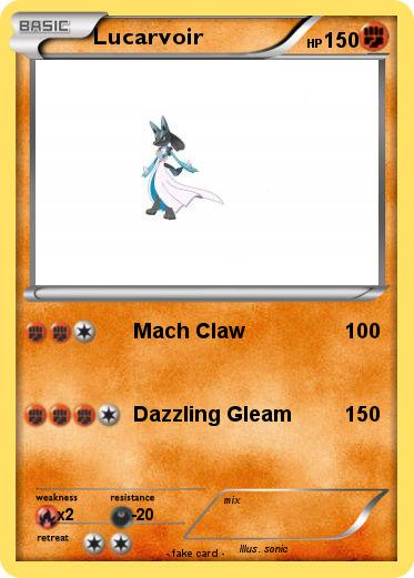 Pokemon Lucarvoir
