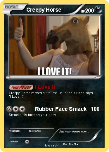 Pokemon Creepy Horse