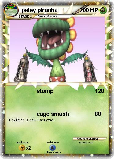 Pokemon petey piranha