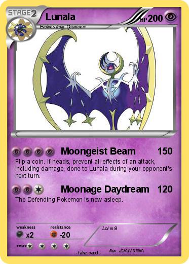 Pokemon Lunala