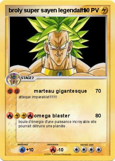 Pokemon broly super sayen legendaire