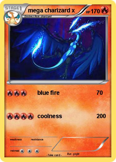 Pokemon mega charizard x