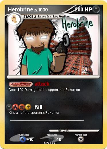Pokemon Herobrine