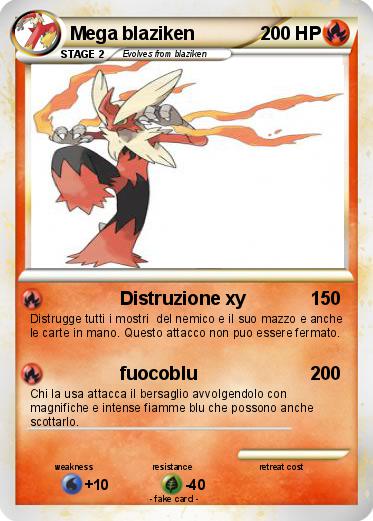 Pokemon Mega blaziken