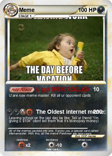 Pokemon Meme