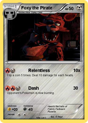 Pokemon Foxy the Pirate