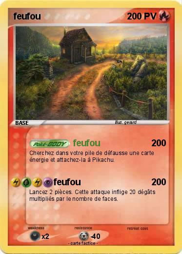 Pokemon feufou