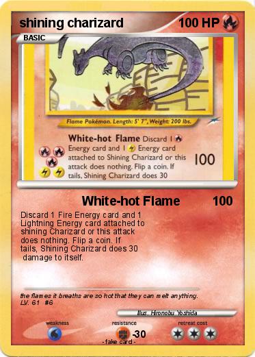Pokemon shining charizard