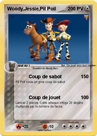 Pokemon Woody,Jessie,Pil Poil