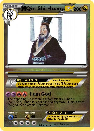 Pokemon Qin Shi Huang