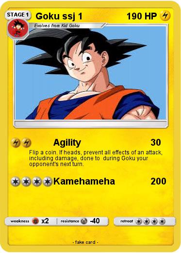 Pokemon Goku ssj 1