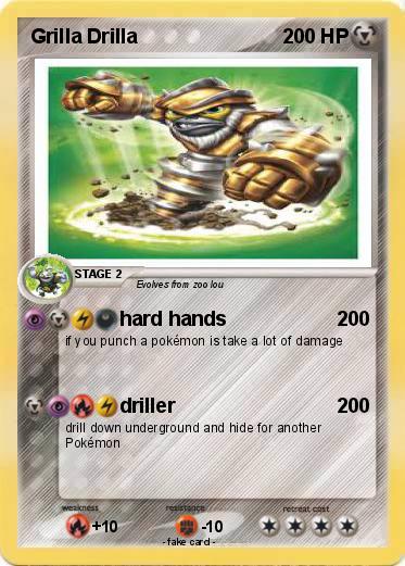 Pokemon Grilla Drilla