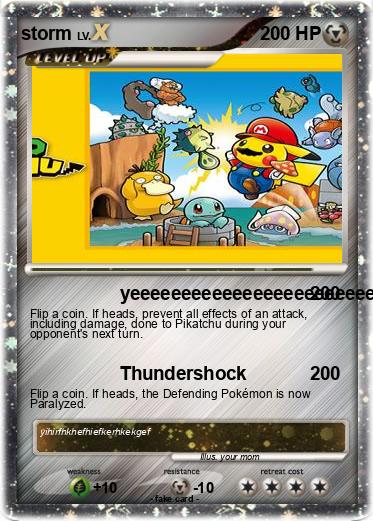 Pokemon storm