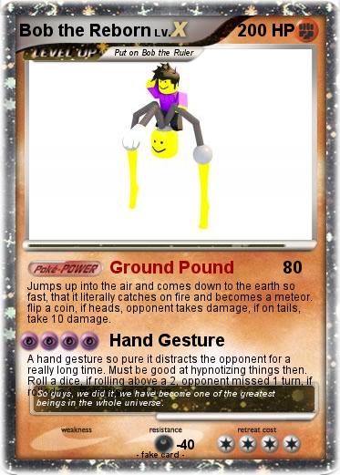 Pokemon Bob the Reborn