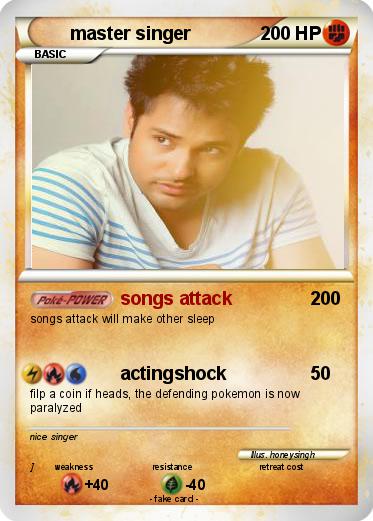 Pokemon master singer