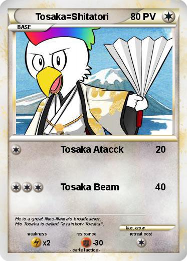 Pokemon Tosaka=Shitatori
