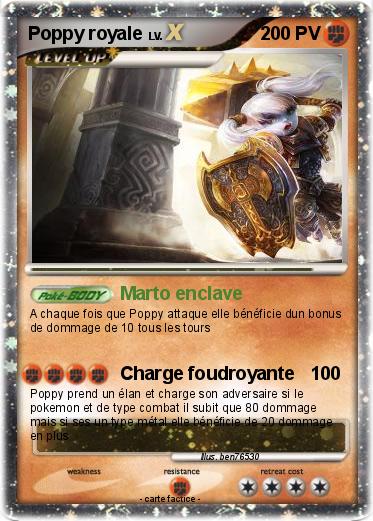 Pokemon Poppy royale