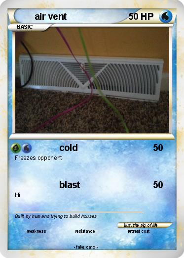 Pokemon air vent