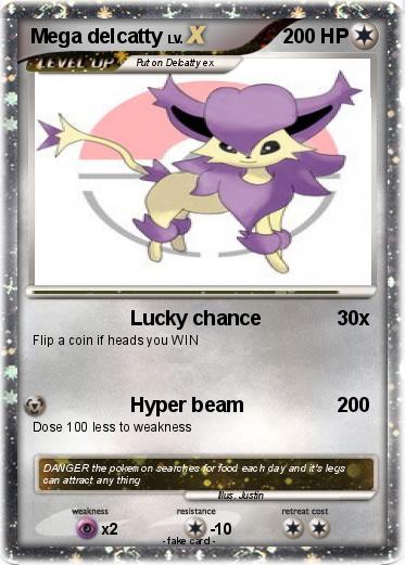 Pokemon Mega delcatty