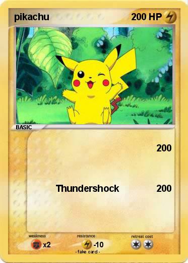 Pokemon pikachu
