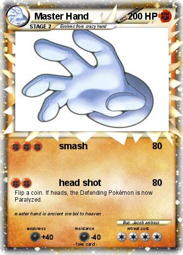 Pokemon Master Hand