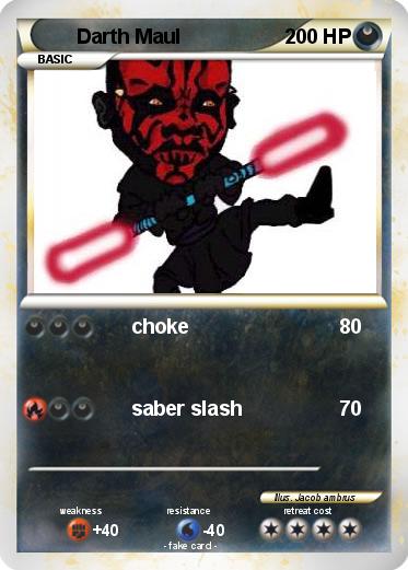 Pokemon Darth Maul