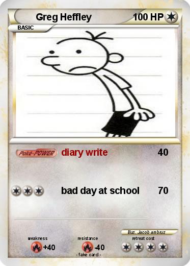 Pokemon Greg Heffley