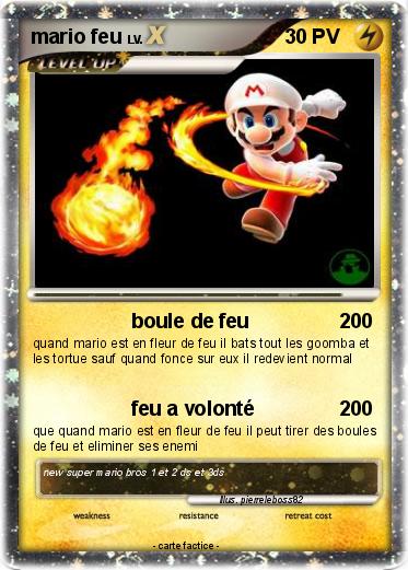 Pokemon mario feu