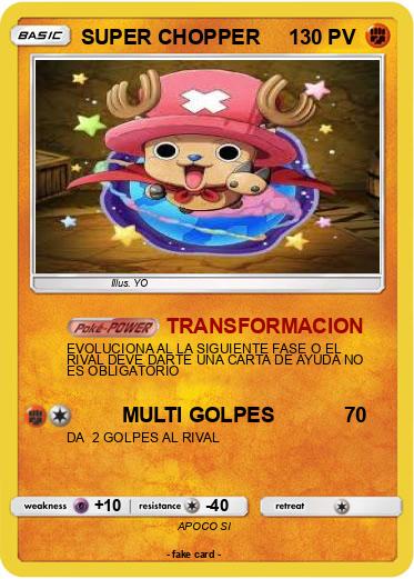 Pokemon SUPER CHOPPER