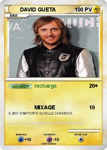 Pokemon DAVID GUETA