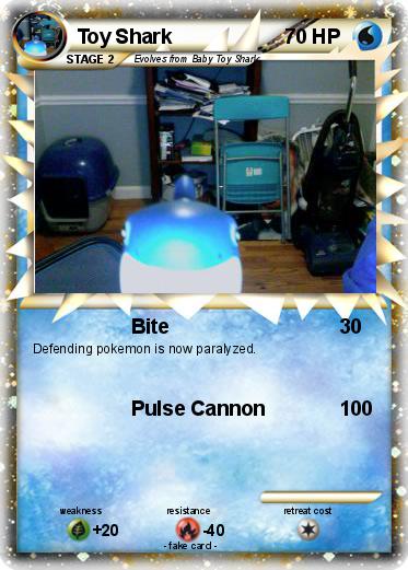 Pokemon Toy Shark