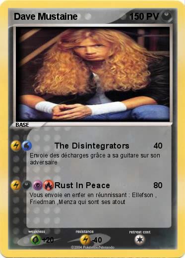 Pokemon Dave Mustaine 