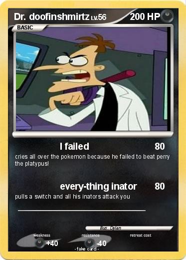 Pokemon Dr. doofinshmirtz