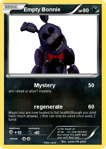 Pokemon Empty Bonnie