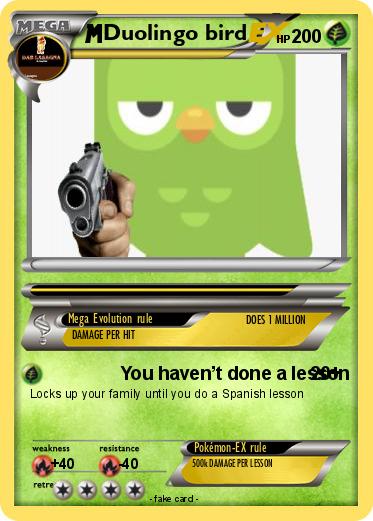 Pokemon Duolingo bird