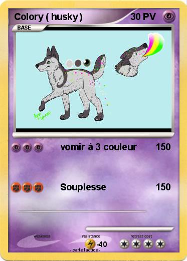 Pokemon Colory ( husky )