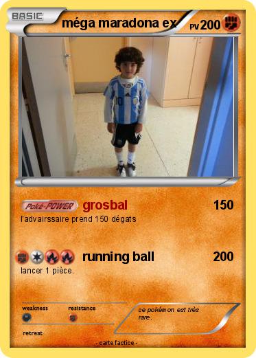 Pokemon méga maradona ex