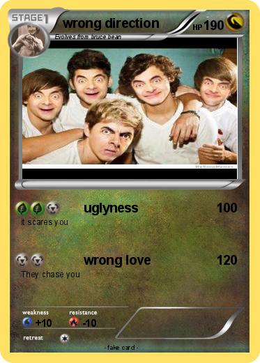 Pokemon wrong direction