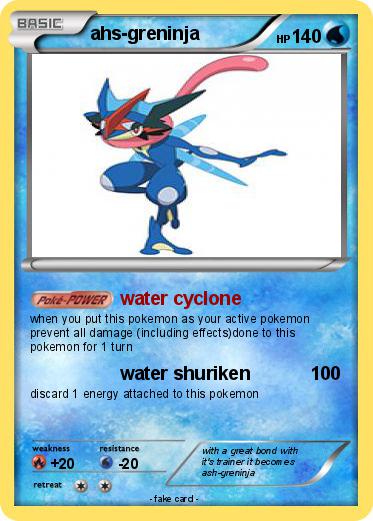 Pokemon ahs-greninja