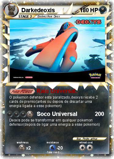 Pokemon Darkedeoxis