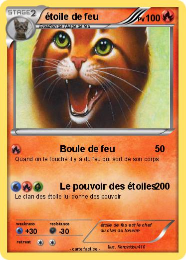 Pokemon étoile de feu