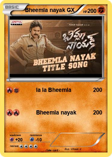 Pokemon Bheemla nayak GX