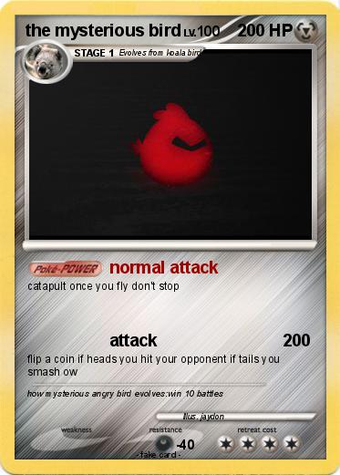 Pokemon the mysterious bird