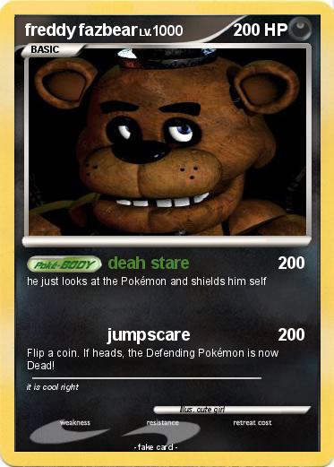Pokemon freddy fazbear