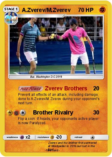 Pokemon A.Zverev/M.Zverev